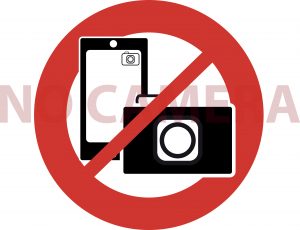 etiquetas para colar em celulares e máquinas fotográficas